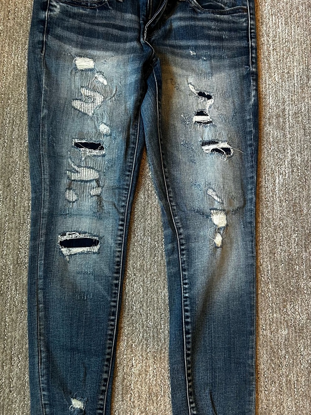 Buckle Black Brand Fit 53 Ankle Skinny Distressed